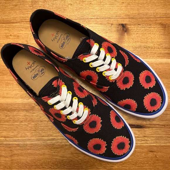 Noah NYC Other - Noah NYC X Sperry Top-Sider CVO Flower Black NBW Brand NIB. Size 9.5 & 11 Men’s